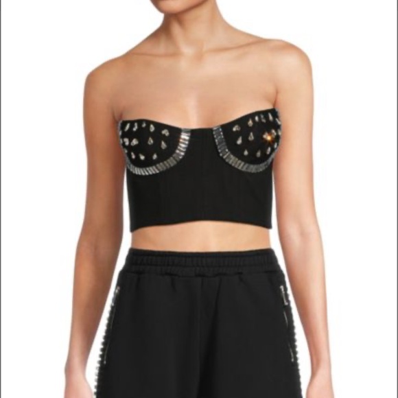 ＊POPPY＊ PEPLUM TULLE BUSTIER (GLAY) POPPY* PEPLUM TULLE BUSTIER (GLAY) New